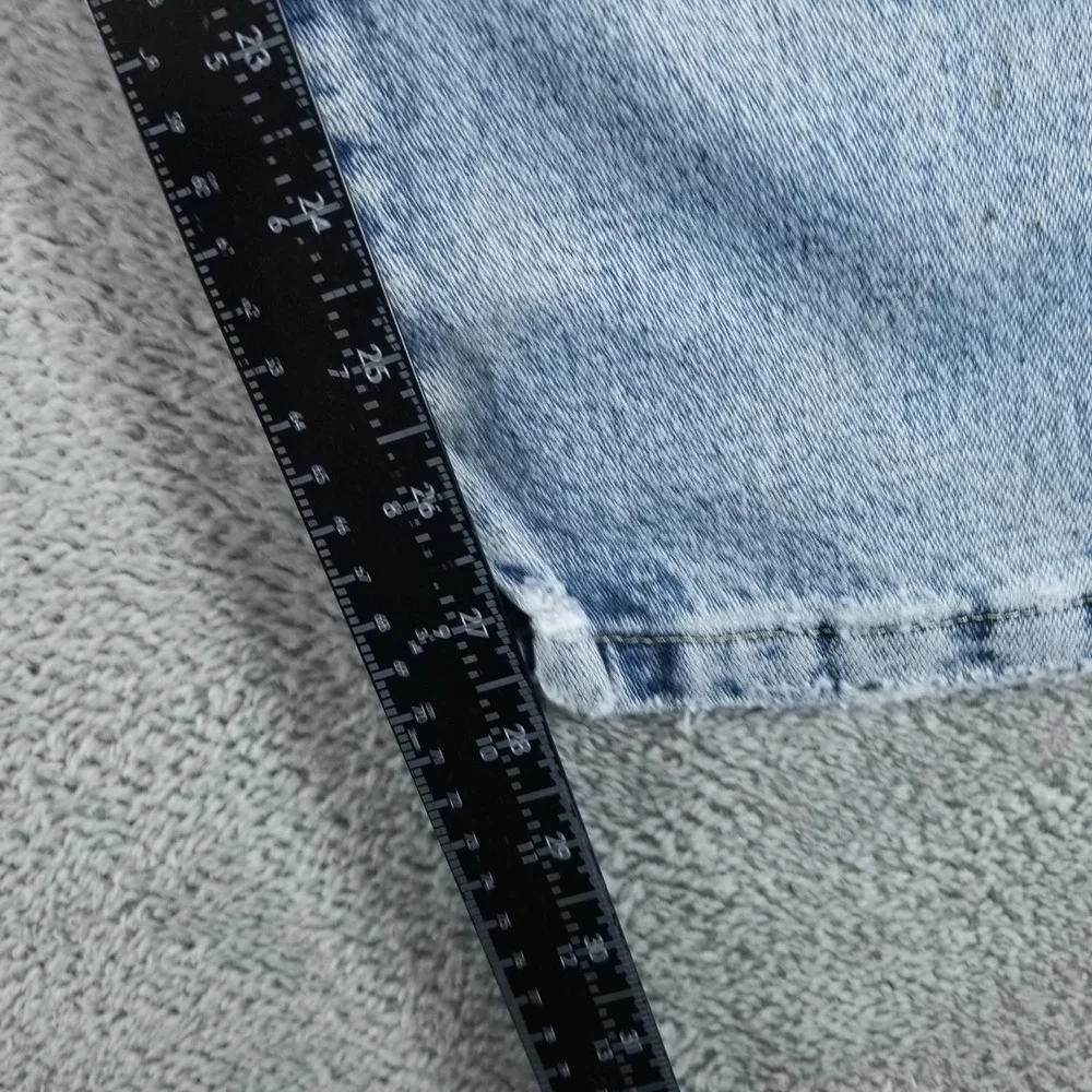 Wrangler Jeans Mens‎ 38x30 Blue George Strait Straight Light Wash Distressed